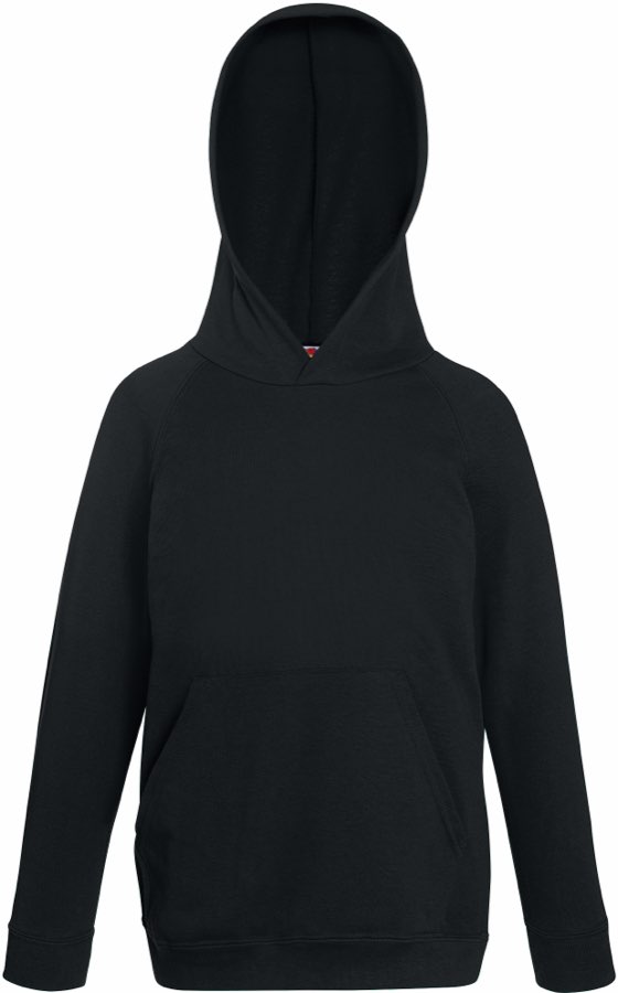 Kids Lightweight Hooded Sweat Fruit of the Loom Kids Lightweight Hooded Sweat