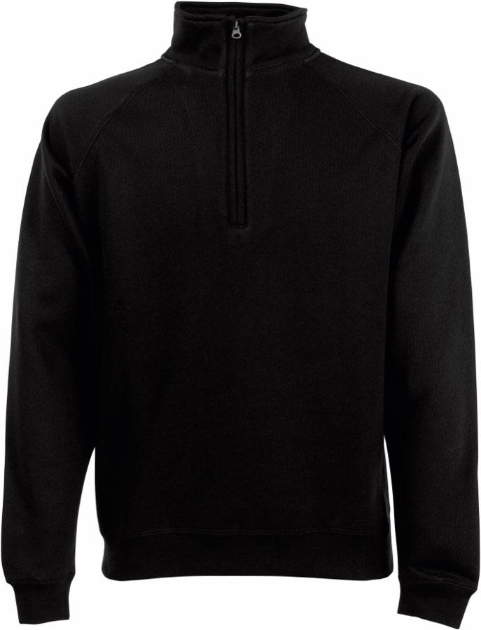 Classic Zip-Neck Sweat Fruit of the Loom Classic Zip-Neck Sweat