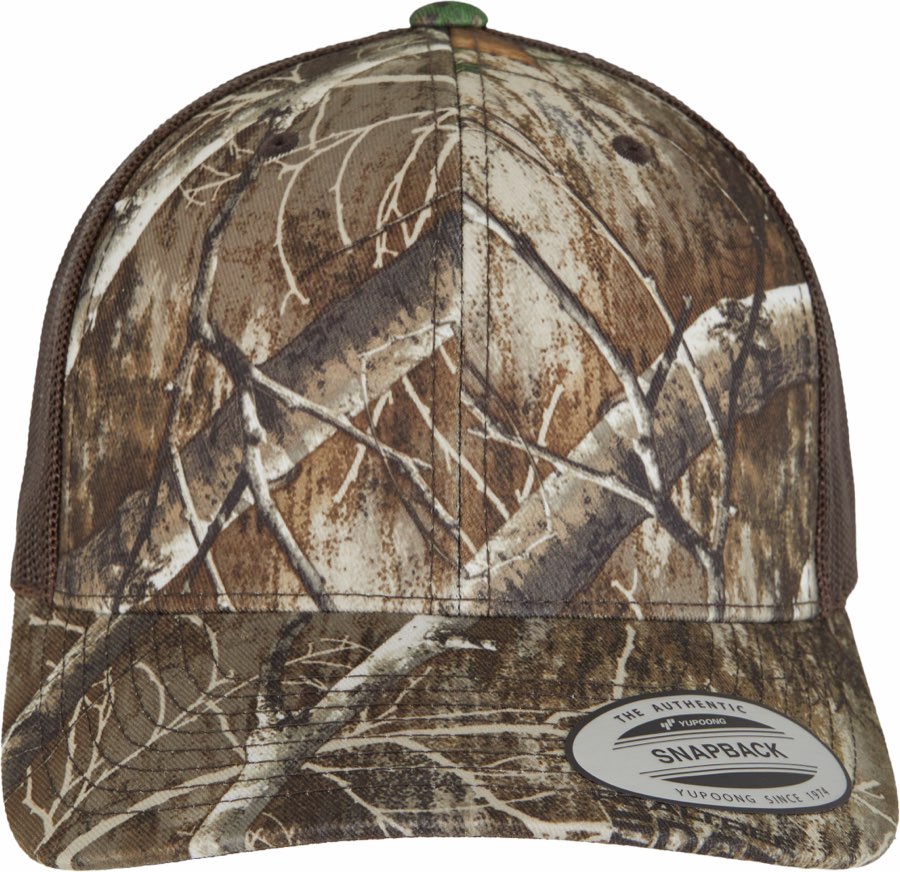 6 panelová Trucker kšiltovka „Realtree Camo“ Flexfit