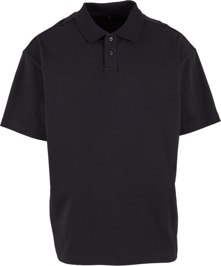 Pánské piqué polo z těžké bavlny „Oversize“ Build your Brand BY 421