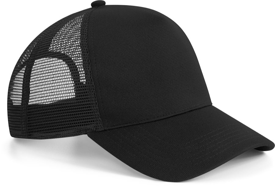 5 panelová Snapback kšiltovka „Microknit Trucker“ Beechfield B 642