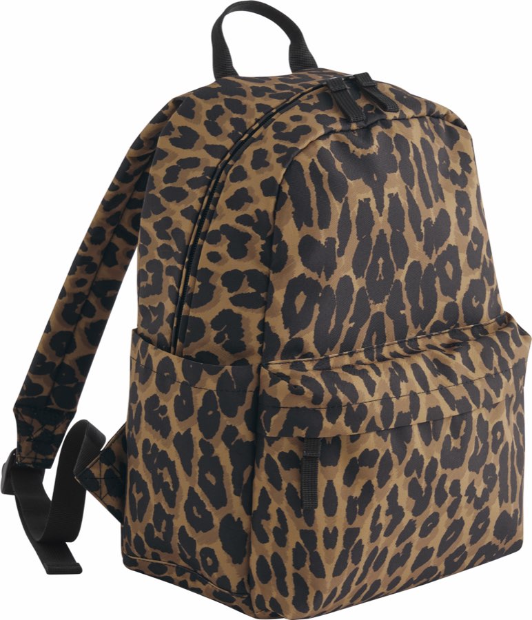 Mini batoh „Leopard Print“ BagBase BG 195S