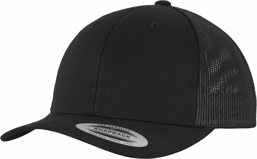 6 panelová vintage kšiltovka „Trucker“ Flexfit 6606/6606T