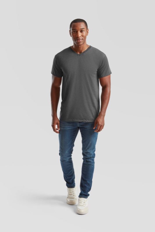 Valueweight V-Neck T Fruit of the Loom