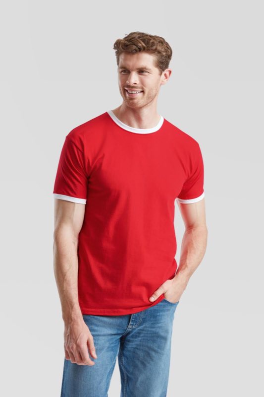 Ringer T Fruit of the Loom