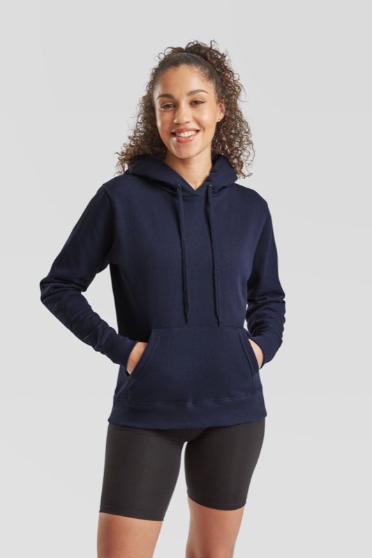 Classic Lady-Fit Hooded Sweat Fruit of the Loom