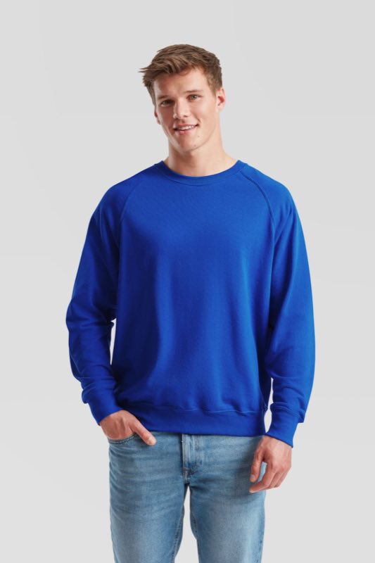 Lightweight Raglan Sweat Fruit of the Loom