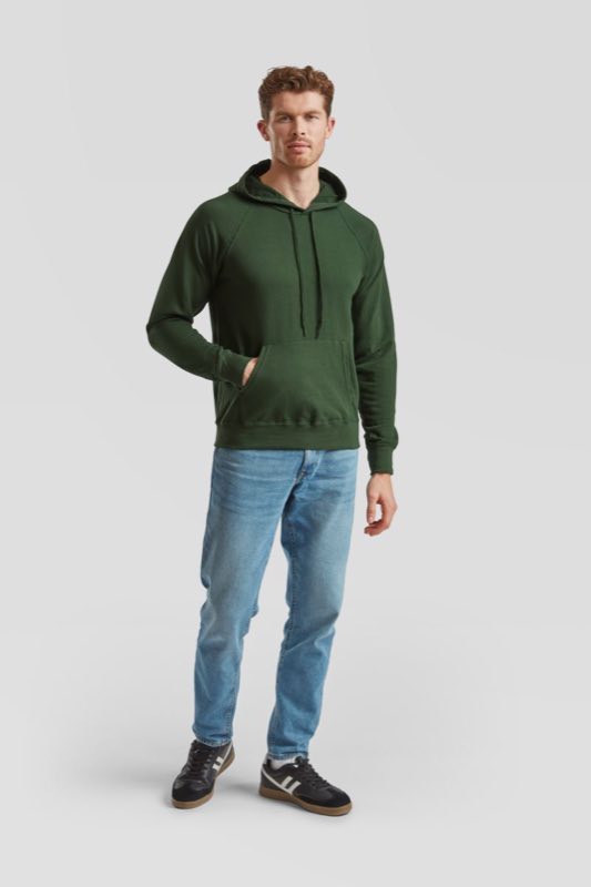 Lightweight Hooded Sweat Fruit of the Loom