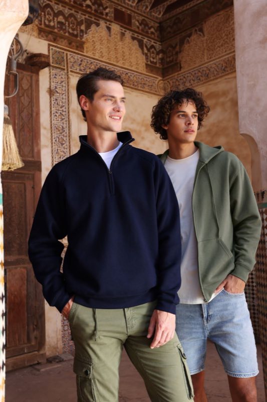 Iconic Premium Hooded Sweat Jacket Fruit of the Loom