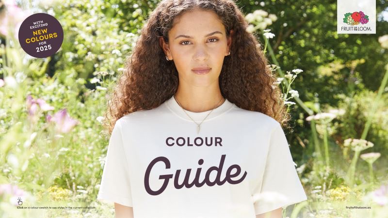 Colour Card Fruit of the Loom