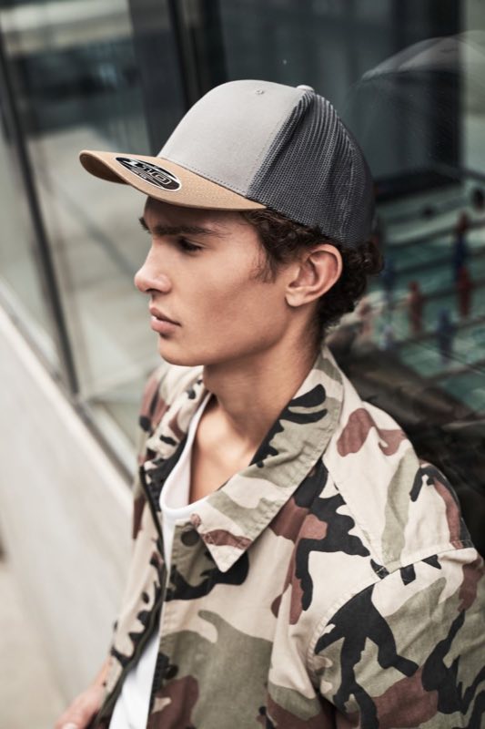 6 panelová Trucker kšiltovka Flexfit