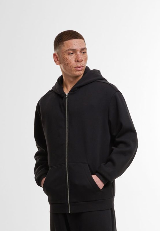 Mikina s kapucí z těžké bavlny „Loose Fit“ Build your Brand