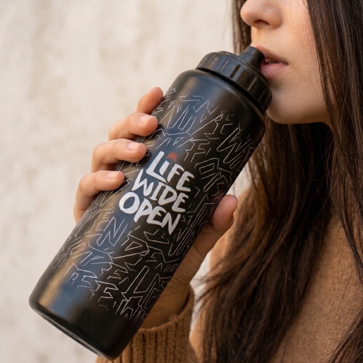 Printed sports bottle