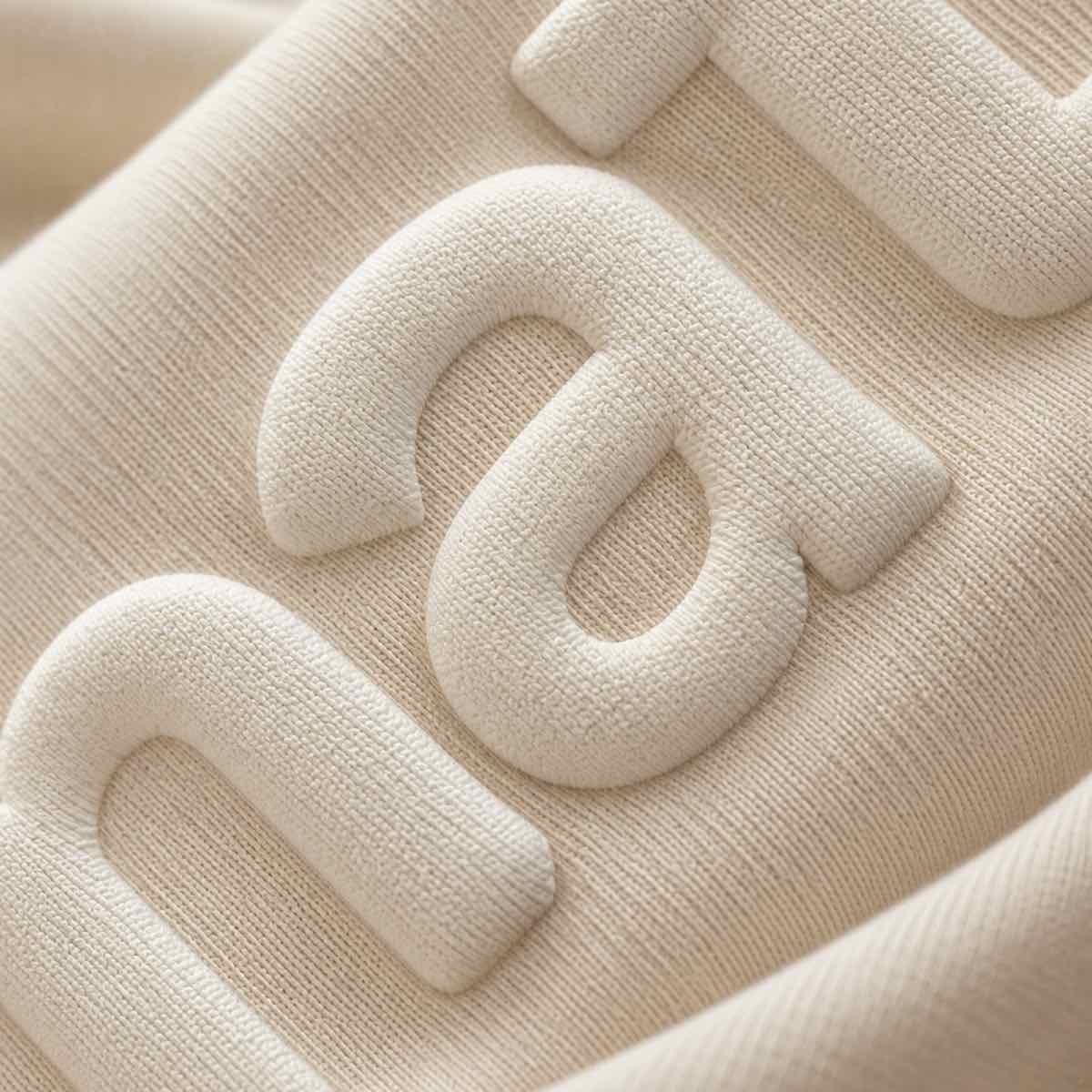 Special print effect, detail