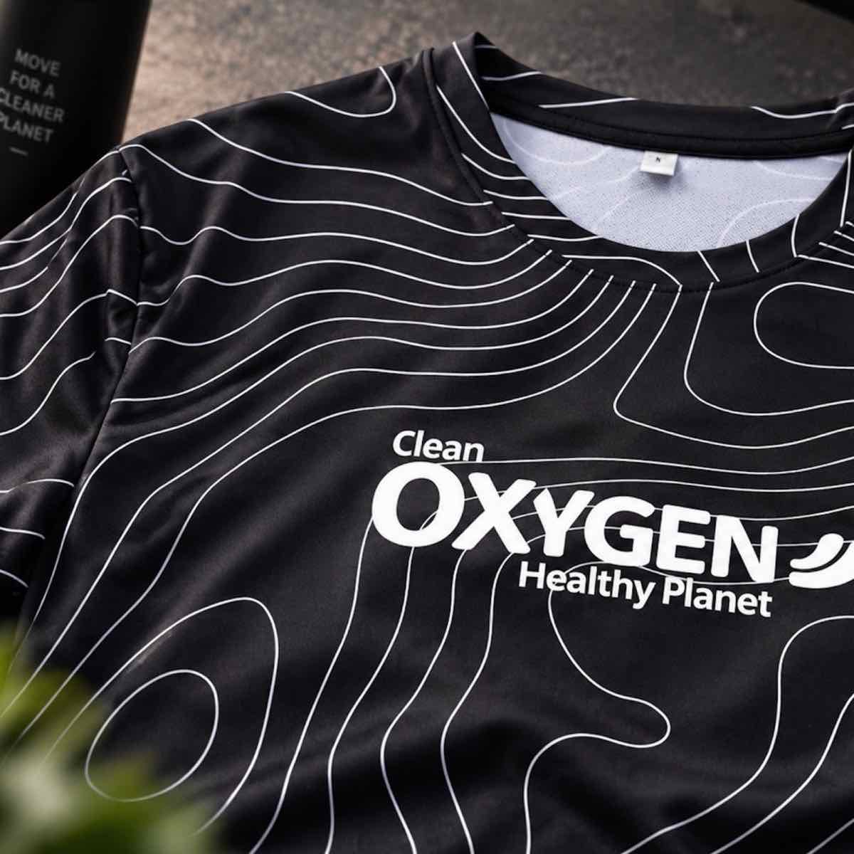 Tee with all-over sublimation print